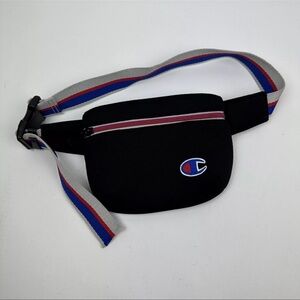 Champion Attribute Waist Bag Fanny Pack Belt Bag Adjustable Black Womens Mens